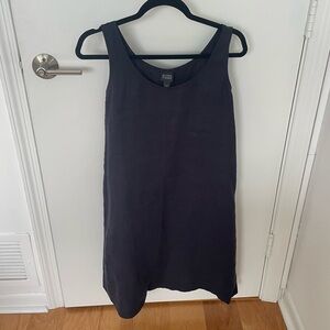 Eileen Fisher Navy Linen Dress